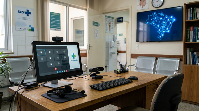 Telessaúde pode chegar a 100% do SUS: o que muda para pacientes e médicos com a expansão do atendimento digital